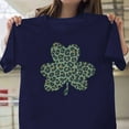 thumbnail image 3 of Aayomet St Patrick's Day Shirts For Women Womens Short Sleeve V Neck Dolman Tops with Side Shirring Loose Fit Shirts,Navy M, 3 of 5
