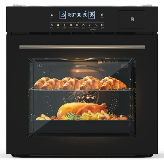 24" Single Wall Ovens, with 2.5 Cu.ft., 3000W 240V