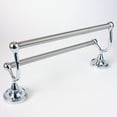thumbnail image 4 of Rusticware 8222BLK Midtowne Black 24 In. Double Towel Bar, 4 of 5