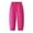 Hot Pink, variant on Jalioing Kids Boys Girls Cargo Pants Loose Elastic Waist Straight Leg Sweatpants Casual Hiking Athletic Joggers