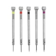 thumbnail image 1 of KAKOWELY 5pcs Small Metal Screwdriver Kit For Eyeglasses Sunglasses Watches Repair, 1 of 4