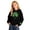 A-Black247, variant on XUELUO Little Girls Hoodies St. Patrick'S Day Clover Graphic Hood Long Sleeve Tops Spring Sports Breathable Tshirts With Pocket