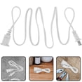 thumbnail image 5 of HLONK Power Extension Cable 2-prong Power Extension Cable Replacement Extension Cord US Plug, 5 of 5