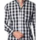 thumbnail image 3 of Camisas Hombre Cuadros Casuales Moda Regular Fit, 3 of 4