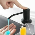 thumbnail image 4 of Kitchen Sink Soap Dispenser Extension Tube Kit with 47" Hose Prevent Backflow Check Valve Multipurpose Hand Sanitizer Liquid Lotion Dispenser Pump for Countertop Dishwasher Sink Accessories, 4 of 8