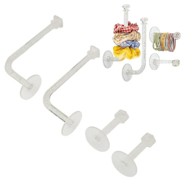 Ganchos de pared para accesorios para el cabello, unidades