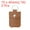 Brown, variant on Uxcell Leather Key Fob, Genuine Leather Keys Cover Portable Key Rings Air Tag Holder for Keys ID Key Cards, Red 2 Pack