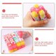 thumbnail image 3 of 12 Pcs Erasers Kids Students Erasers Cute Stationery Gifts Decortive Eraser Rubber Erasers, 3 of 3