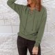 thumbnail image 2 of Sudadera con capucha y cordón con cuello en V cruzado con cordones a la moda para mujer Fridja  bvmnju6379, 2 of 9