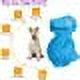 thumbnail image 3 of Indestructible Dog Toy, Interactive Rubber Chew Toy (Green 1pcs), 3 of 5