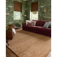thumbnail image 2 of Chris Loves Julia x Loloi Henry Rust / Natural 18" x 18" Sample Rug, 2 of 6