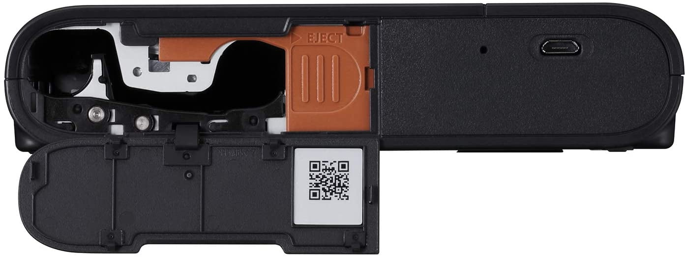 Canon SELPHY Square QX10 Portable Photo Printer Wi-Fi Connectivity USB Charging Dye Sublimation Printing Square Photo Paper SELPHY Photo Layout App INTL Model BlackInternational Model