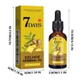 thumbnail image 3 of Fiudx Esencia de Jengibre, Suero Revitalizante para El Crecimiento Del Cabello, Aceite Nutritivo para Hidratar y Reparar, Previene La Caída y El Adelgazamiento Del Cabello, Aplicación En El Cuero Cab, 3 of 4