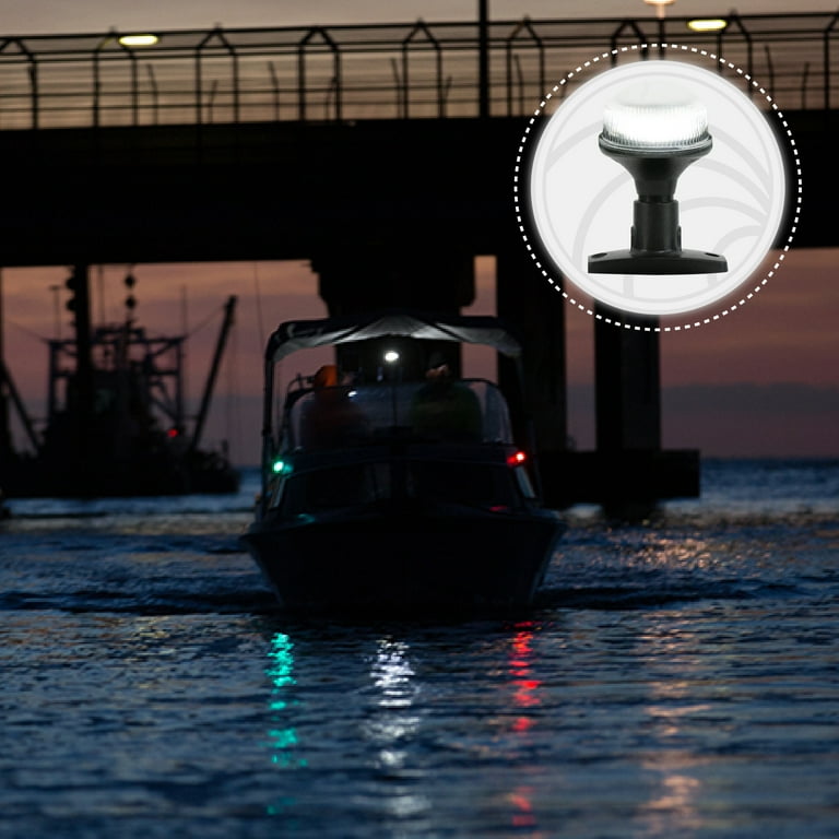 Masthead Light Marine Boat White LED Masthead Navigation Light - IP66 Waterproof, 2 Nautical Mile Visibility Boat Masthead LED Light - Foto 4