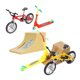 thumbnail image 4 of Finger Bike Ramp For Kids Table Game Mini Scooter Shape Assorted And Entertainment 2 Sets, 4 of 4