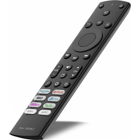 New Replacement Remote for Insignia Fire TVs, Toshiba Fire Edition, Learning Remote