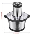 thumbnail image 2 of Procesador de alimentos BUMET 308S 850W con tazón de acero de 16 tazas, 2 of 7