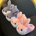 thumbnail image 4 of XIMIN Kid Girl Boy Cute Bunny Warm Winter Slippers Interesting Comfortable Furry Slippers Soft Plush Winter Season Keep Warm Home Slippers, 4 of 6