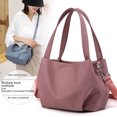 thumbnail image 2 of Bolso de hombro de moda coreana para mujer, bolso de mano, bolso de lona, gran capacidad, 2 of 6