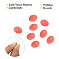 thumbnail image 4 of Uxcell 7x5mm Oval Soft Plastic Luminous Glow Fishing Beads Tackle Tool Red 200 Pieces, 4 of 5