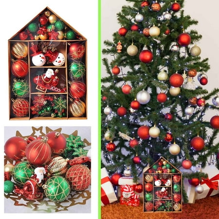 

Home Decor Christmas DecorationsYedhsi Christmas Tree Decoration Set 70 Pieces Christmas Baubles Tree Decoration Wfor Christmas Wedding Party.