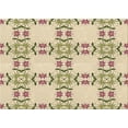 thumbnail image 1 of Ahgly Company Machine Washable Indoor Rectangle Transitional Golden Blonde Gold Area Rugs, 7' x 10', 1 of 7