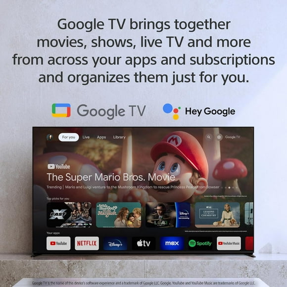 Open Box - Sony Bravia 7 K-65XR70 65" Mini LED QLED 4K HDR Google TV