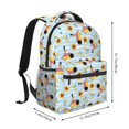 thumbnail image 2 of Gaeub Submarine With Fishes Undersea Ergonomic Lightweight Laptop Backpack - Multiple Pockets for School, Work, Travel, Outdoor Activities -One Size, 2 of 5