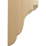 Ekena Millwork 1-3/4" W X 8" D X 8" H Medium Olympic Wood Shelf/Countertop Bracket Rubberwood At