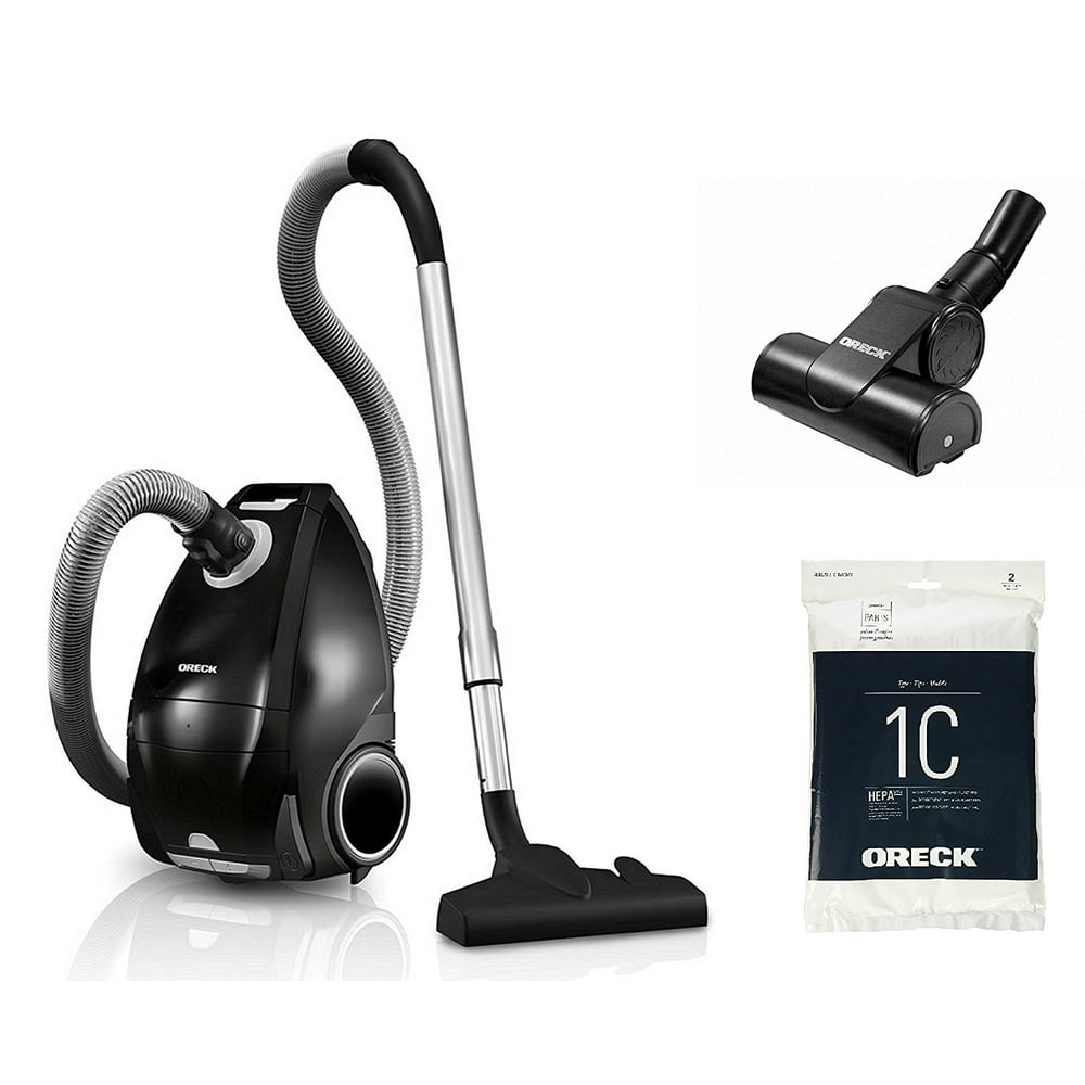 ORECK Venture PetPower Bare Floor Bagged Canister Vacuum Cleaner Tile