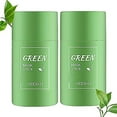 thumbnail image 1 of Green Mask Stick, Green Tea Cleansing Mask Stick Limpieza profunda Control de aceite Blackhead Remover, Green Stick-Green tea- Sincero Electrónica, 1 of 5