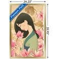 thumbnail image 3 of Disney Mulan - Flower Wall Poster, 22.375" x 34", Framed, 3 of 3