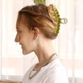 thumbnail image 2 of Rainbow Heart Hair Clip Cute And Stylish Hair Accessory For Women 1pc, 2 of 4