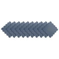 thumbnail image 2 of Rubber-Cal "Terra-Flex" Interlocking Flooring - 1/4 in x 24 in x 24 in - 10 Pack - 40 Sqr/Ft - Blue Rubber Tiles, 2 of 6