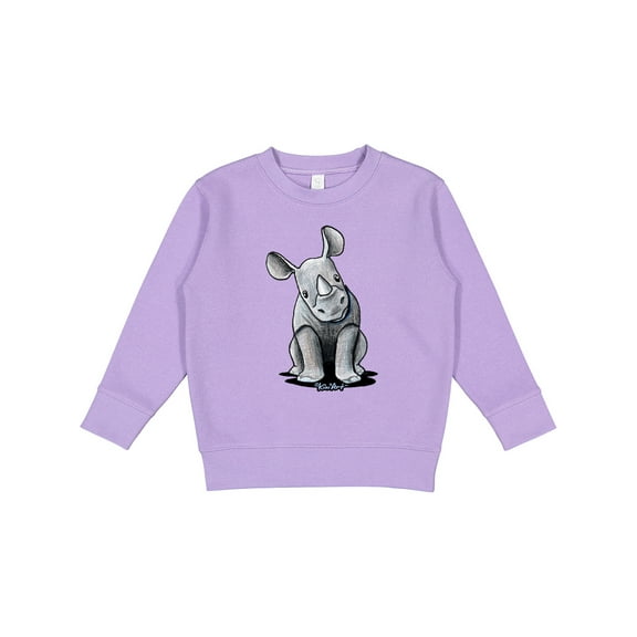 Inktastic Curious Rhinos Toddler Sweatshirt
