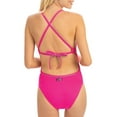thumbnail image 2 of Dolfin Uglies Revibe Solid Tie-Back in Pink, 2 of 2