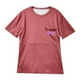 thumbnail image 4 of Vividxx Comfort Breastfeeding T-Shirts For Women Mama Zipper Nursing Tops Pregnancy Tshirts With Pocket Cozy Mother-to-be Tee, 4 of 4
