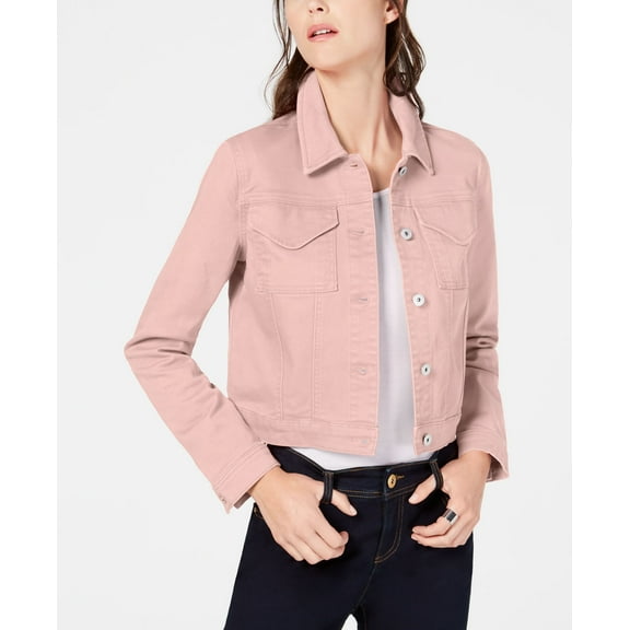 Utility Jean Jacket New Pale Blush M
