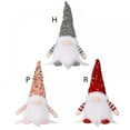 thumbnail image 7 of Lighting Gnome Doll Christmas Decoration Home Ornament Cute Gift for Kids Glittery Christmas Plush Doll Seasonal Dwarf, 7 of 7