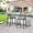 26.5‘ Slate Gray, variant on Carolayne 27.5''H Outdoor Counter Height Chairs, Boho-Style Rattan Bar Stools Set of 1, Red-Brown