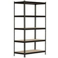 thumbnail image 4 of King’s Rack 5-Tier Metal Boltless Storage Shelving in Wooden/Black, 4 of 4