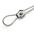 thumbnail image 4 of M3 Single Wire Rope Clip Wire Rope Clamps Adjustable Wire Clamps For (20pcs), 4 of 5