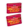 thumbnail image 3 of ( 2 Pack ) Austin Cheddar Cheese on Cheese Sandwich Crackers, Single Serve Snack Crackers, 8 Count, 3 of 6