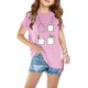thumbnail image 2 of Niño Pequeño Camisa de Pascua Chico Manga Corta Camiseta Gráfica Cuello Redondo Crop Top para 3-14 Años Niñas Y Chico, 2 of 5