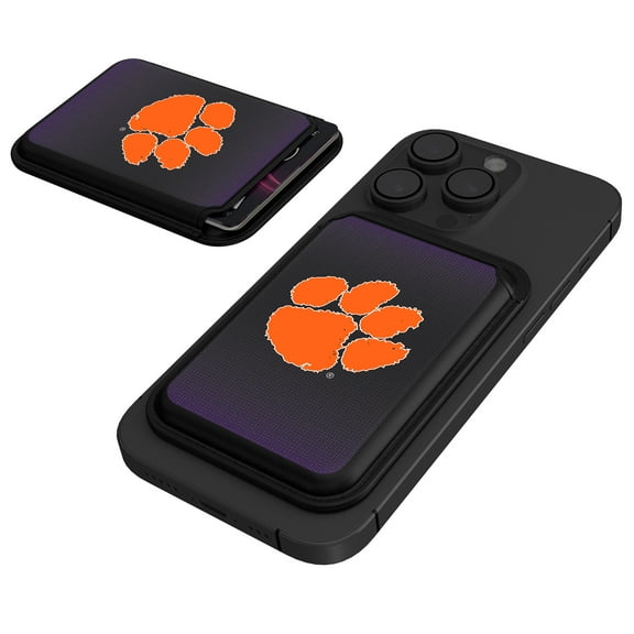 Keyscaper Clemson Tigers Magnetic Credit Card Wallet