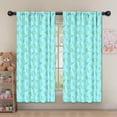 thumbnail image 5 of Blackout Kids Curtains,LightBlue Cartoon Dinosaurs VariedShapes Pattern Childrens Insulated Curtains Set Of 2,Bedroom Essentials,Toddler Room Decor 52"x63", 5 of 5