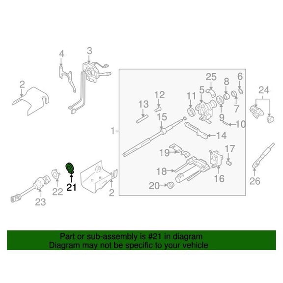GM 26104070 Sensorstrg Whl Posn