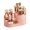 Pink, variant on Bathroom Safe Cosmetic Stand No Assembly Needed Strong And Durable Plastic Build