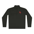 thumbnail image 2 of Red Boxing Glove Quarter-Zip Pullover Windbreaker, 2 of 3