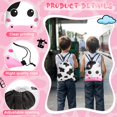 thumbnail image 4 of Set de 24 Bolsas con Cordón Estampado de Vaca Censen para Niños, 4 of 7